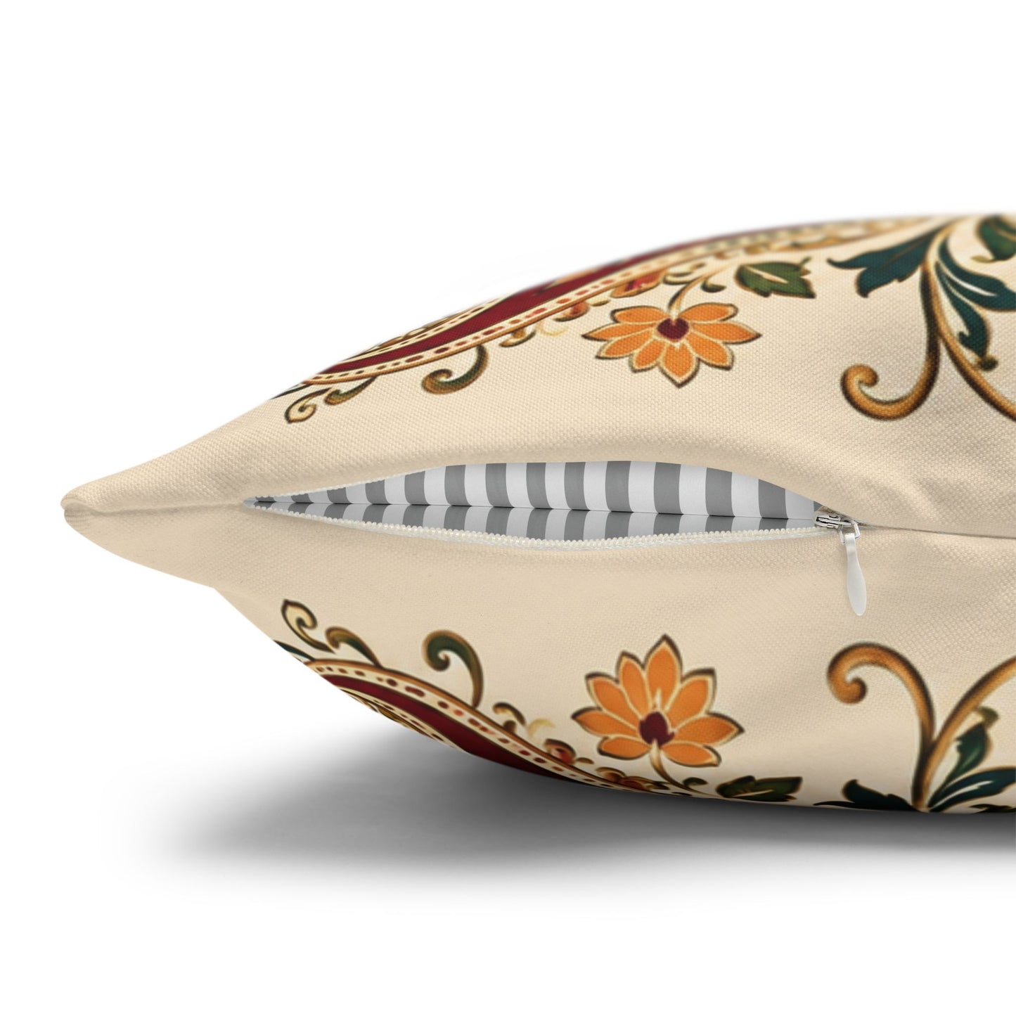 Indian Vintage Floral Mandala Pillowcase Cover