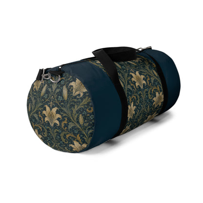 William Morris Damask Floral Duffel Gym Bag
