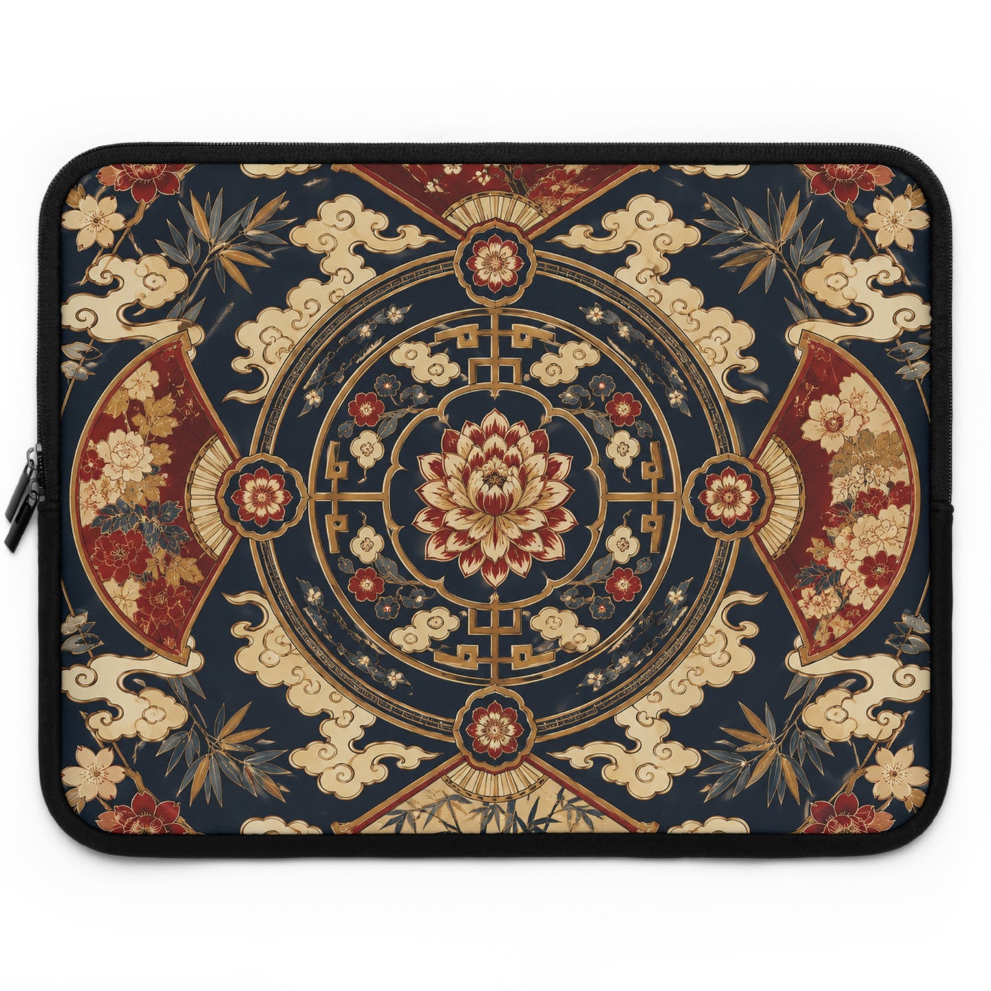 East Asian Mandala Laptop Sleeve Case