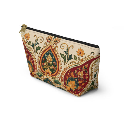 Indian Vintage Floral Mandala Makeup Pouch