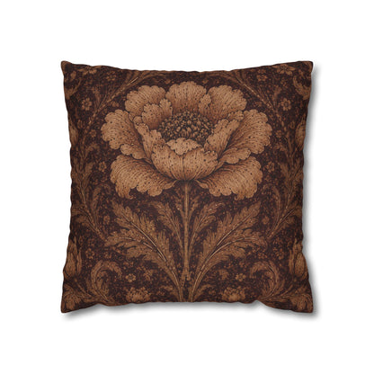 William Morris Floral Damask Rose Pillowcase Cover