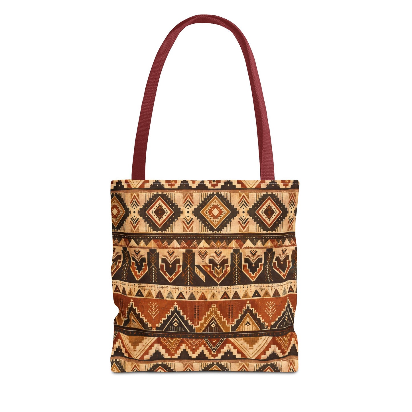 African Tribal Traditional Pattern Full Art Tote Bag