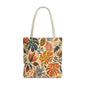 African Tribal Botanical Palm Full Art Tote Bag