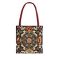 East Asian Mandala Full Art Tote Bag