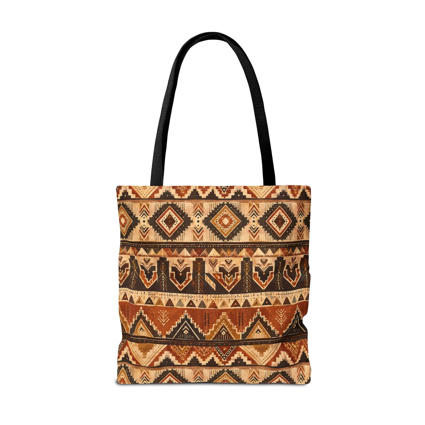 African Tribal Traditional Pattern Full Art Tote Bag