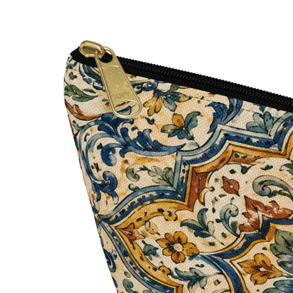 Moroccan Spanish T-Bottom Makeup Bag