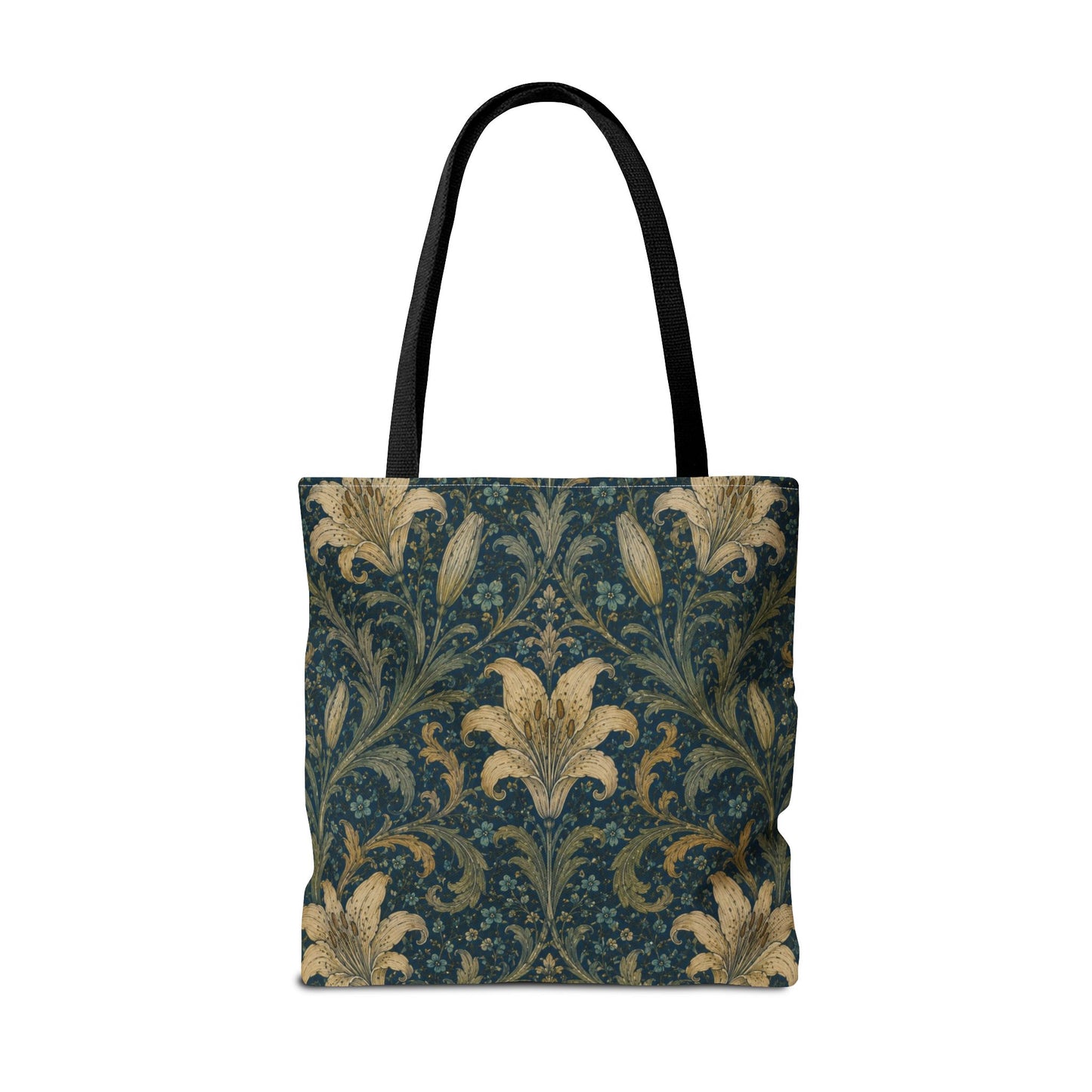William Morris Damask Floral Full Art Tote Bag