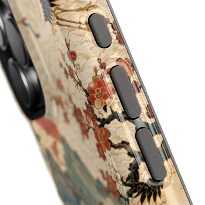 East Asian Vintage Landscape iPhone Case | Magnetic Impact-Resistant Case