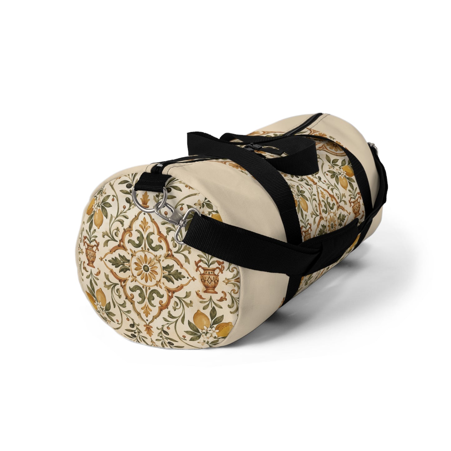 Mediterranean Moroccan Lemon Gym Duffle Bag