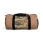Vintage Japanese Sandy Orange Animal Landscape Duffel Gym Bag