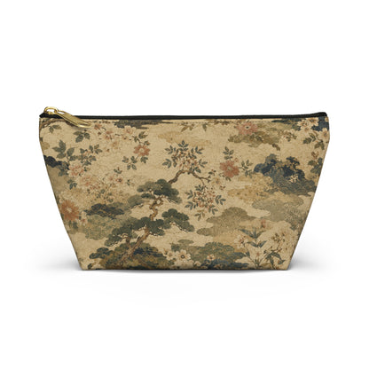 Vintage Japanese Floral Make Up Accessory Bag