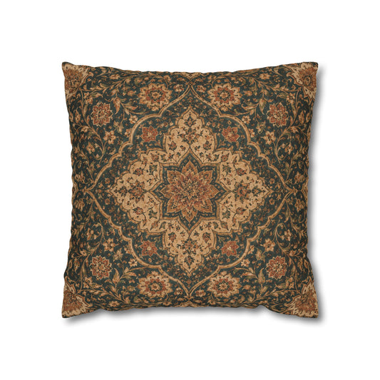 Ornate Moroccan Decorative Pillow Cover