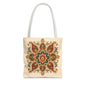Indian Vintage Floral Mandala Full Art Tote Bag