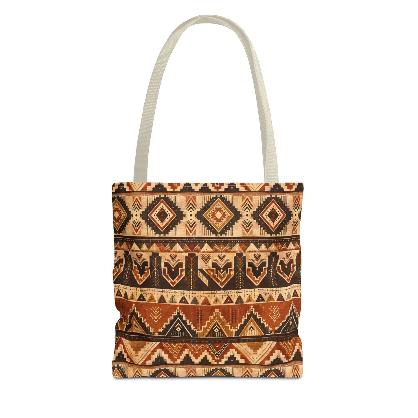 African Tribal Traditional Pattern Full Art Tote Bag