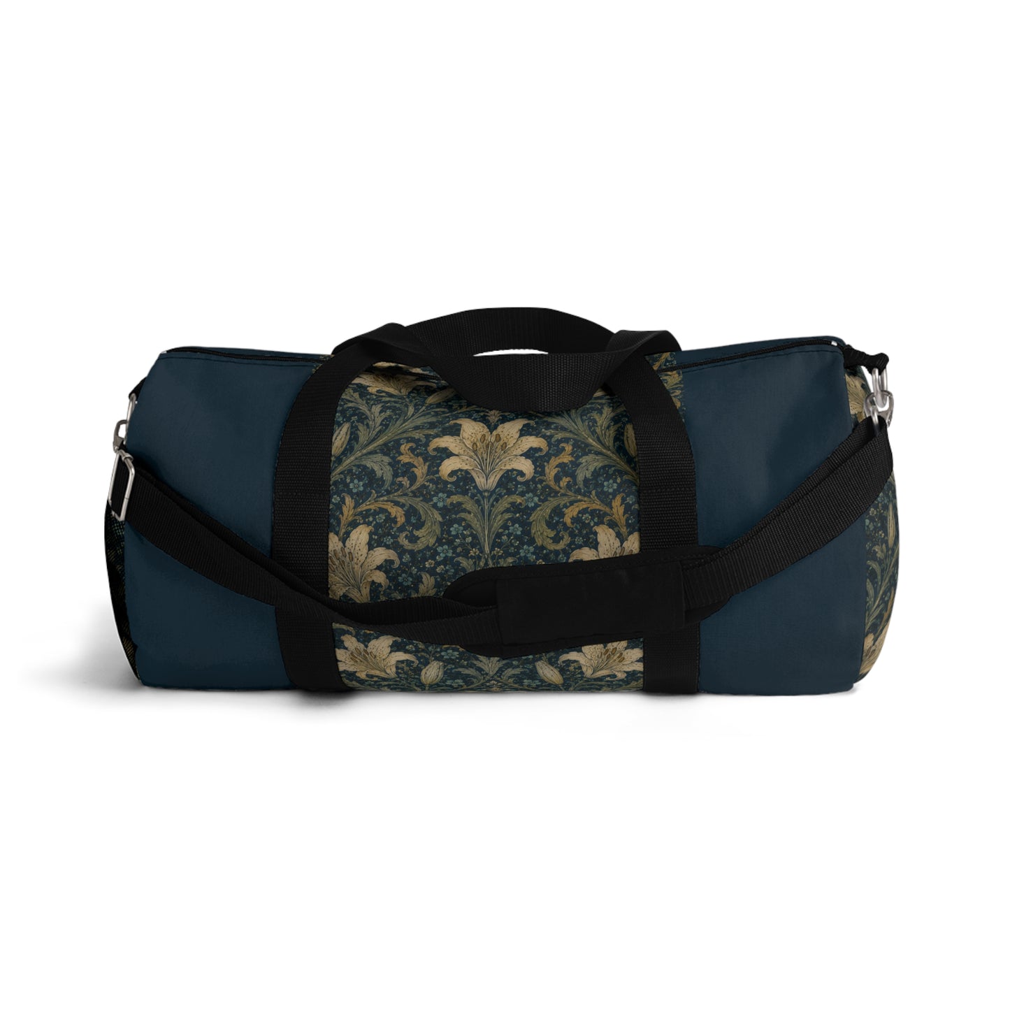 William Morris Damask Floral Duffel Gym Bag