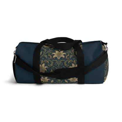 William Morris Damask Floral Duffel Gym Bag