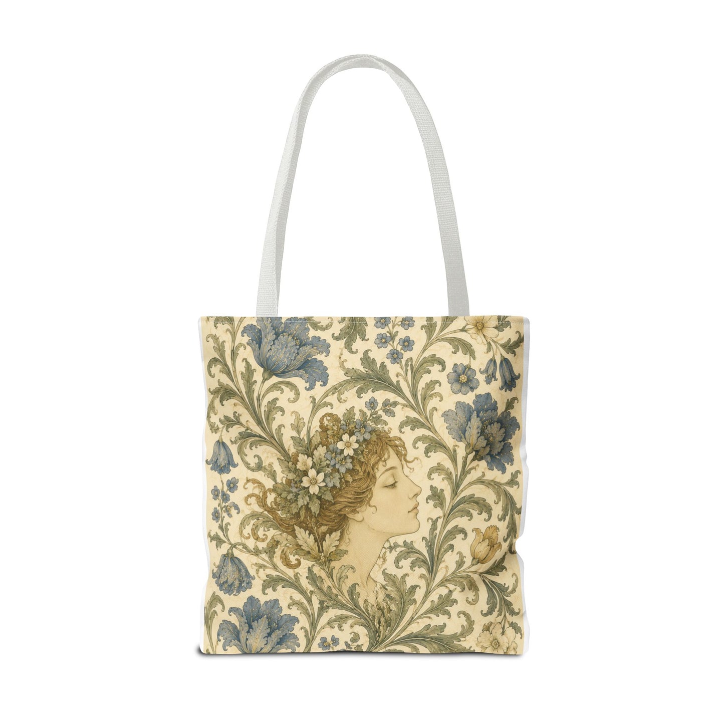 William Morris Vintage Portrait Full Art Tote Bag