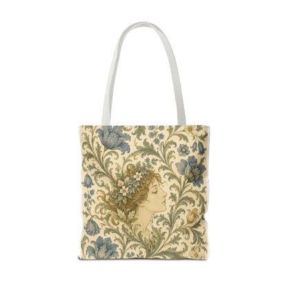 William Morris Vintage Portrait Full Art Tote Bag