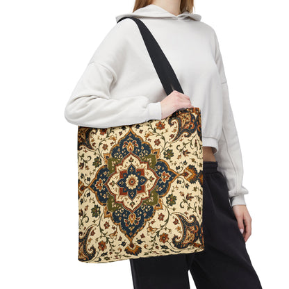 Indian Persian Vintage Full Art Tote Bag