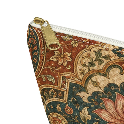 Indian Vintage Tapestry Makeup Accessory Pouch