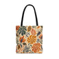 African Tribal Botanical Palm Full Art Tote Bag