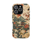 East Asian Vintage Landscape iPhone Case | Magnetic Impact-Resistant Case