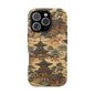 Vintage Japanese Temple Painting Magnetic Impact-Resistant iPhone Cases