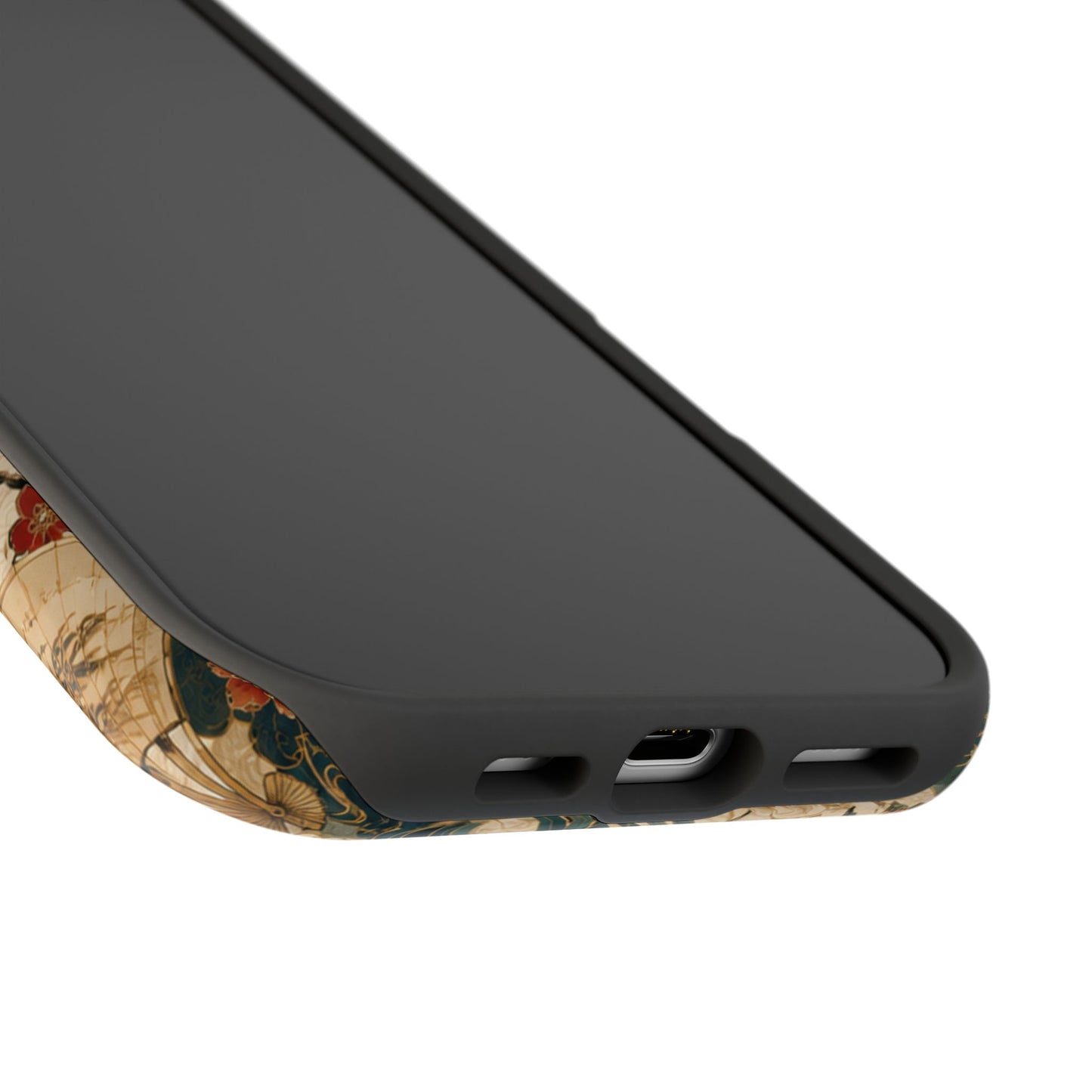 East Asian Vintage Landscape iPhone Case | Magnetic Impact-Resistant Case
