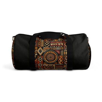 African Tribal Geometric Gym Duffel Bag