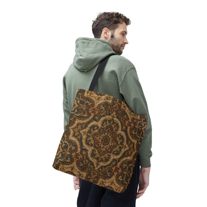 Moroccan Mandala Full Art Tote Bag