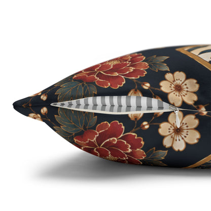 East Asian Oriental Medallion Pillowcase