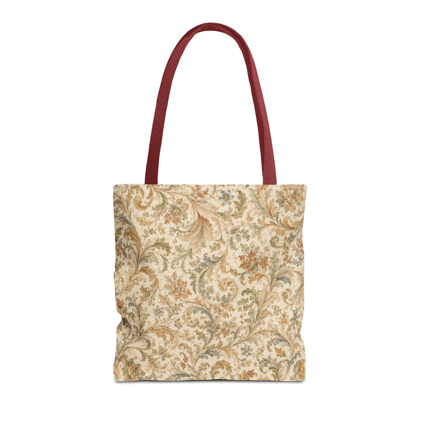 William Morris Floral Scroll Damask Full Art Tote Bag