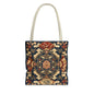 East Asian Mandala Full Art Tote Bag