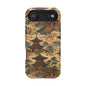 Vintage Japanese Temple Painting Magnetic Impact-Resistant iPhone Cases