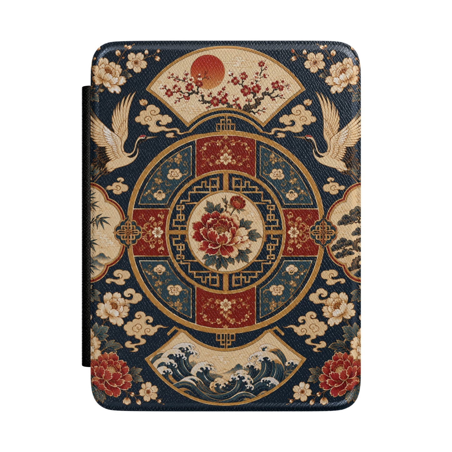 East Asian Vintage Oriental Medallion Kindle Case