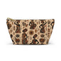 African Woman Figures Accessory Pouch Makeup Bag