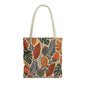 African Tribal Botanical Cacti Leaf Full Art Tote Bag