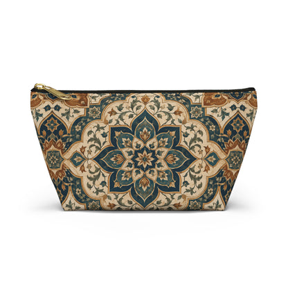Elaborate Moroccan Mandala Makeup Bag