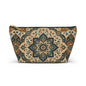 Elaborate Moroccan Mandala Makeup Bag