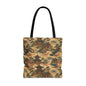 Vintage Japanese Temple Painting Full Art Tote Bag