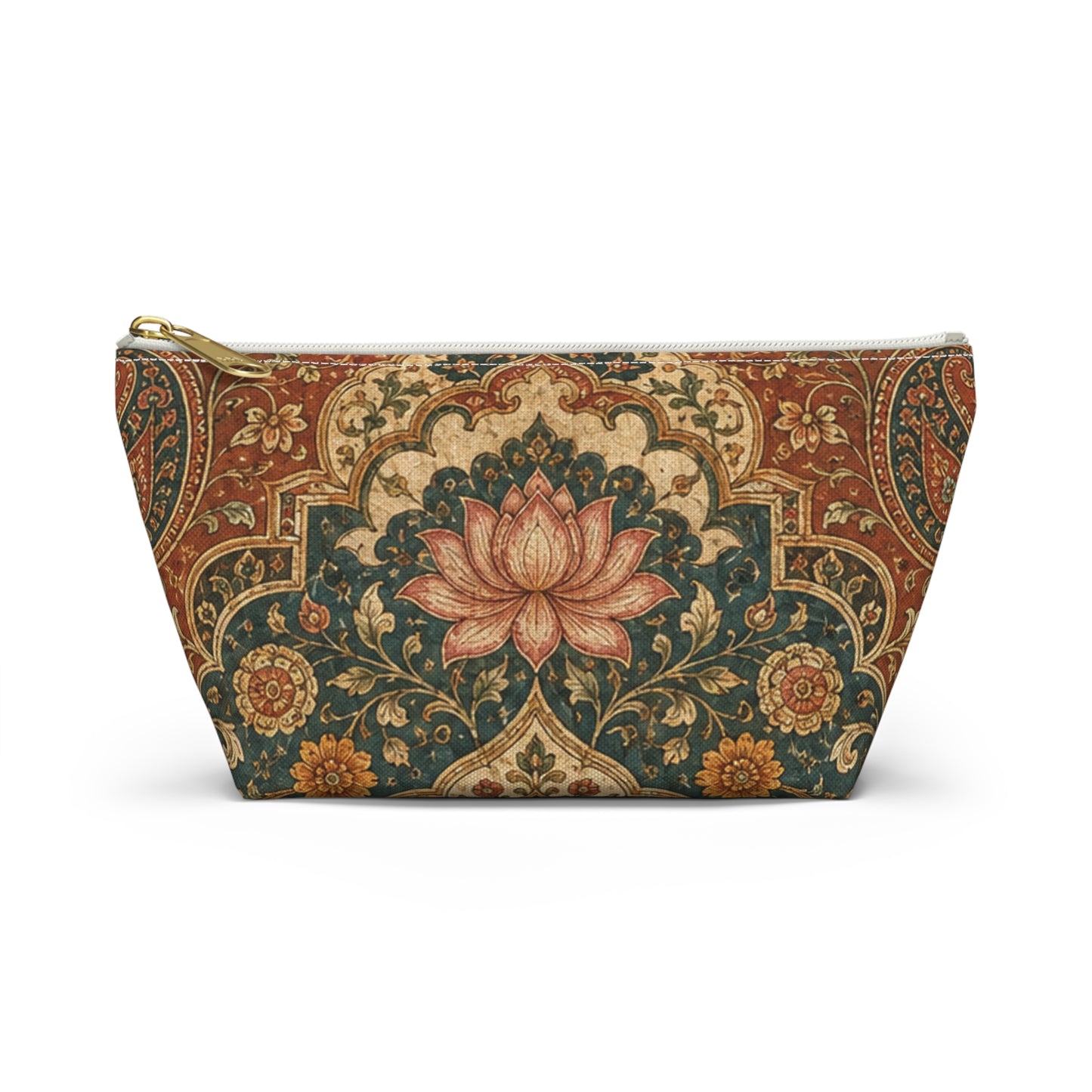 Indian Vintage Tapestry Makeup Accessory Pouch