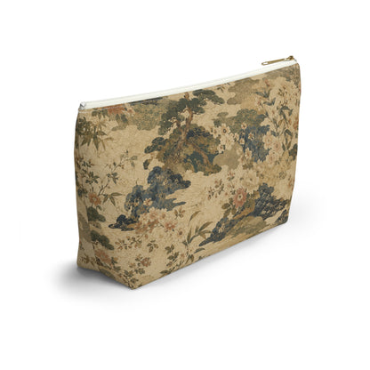 Vintage Japanese Floral Make Up Accessory Bag