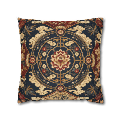 East Asian Mandala Pillow Case
