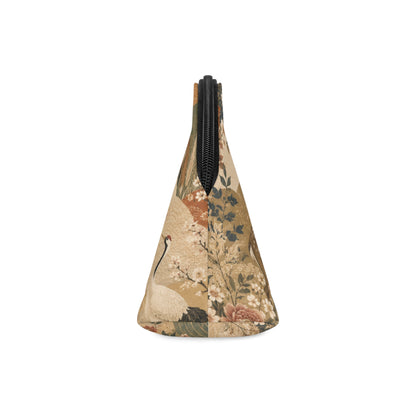 Vintage Japanese Animal Painting Cosmetic Makeup Pouch
