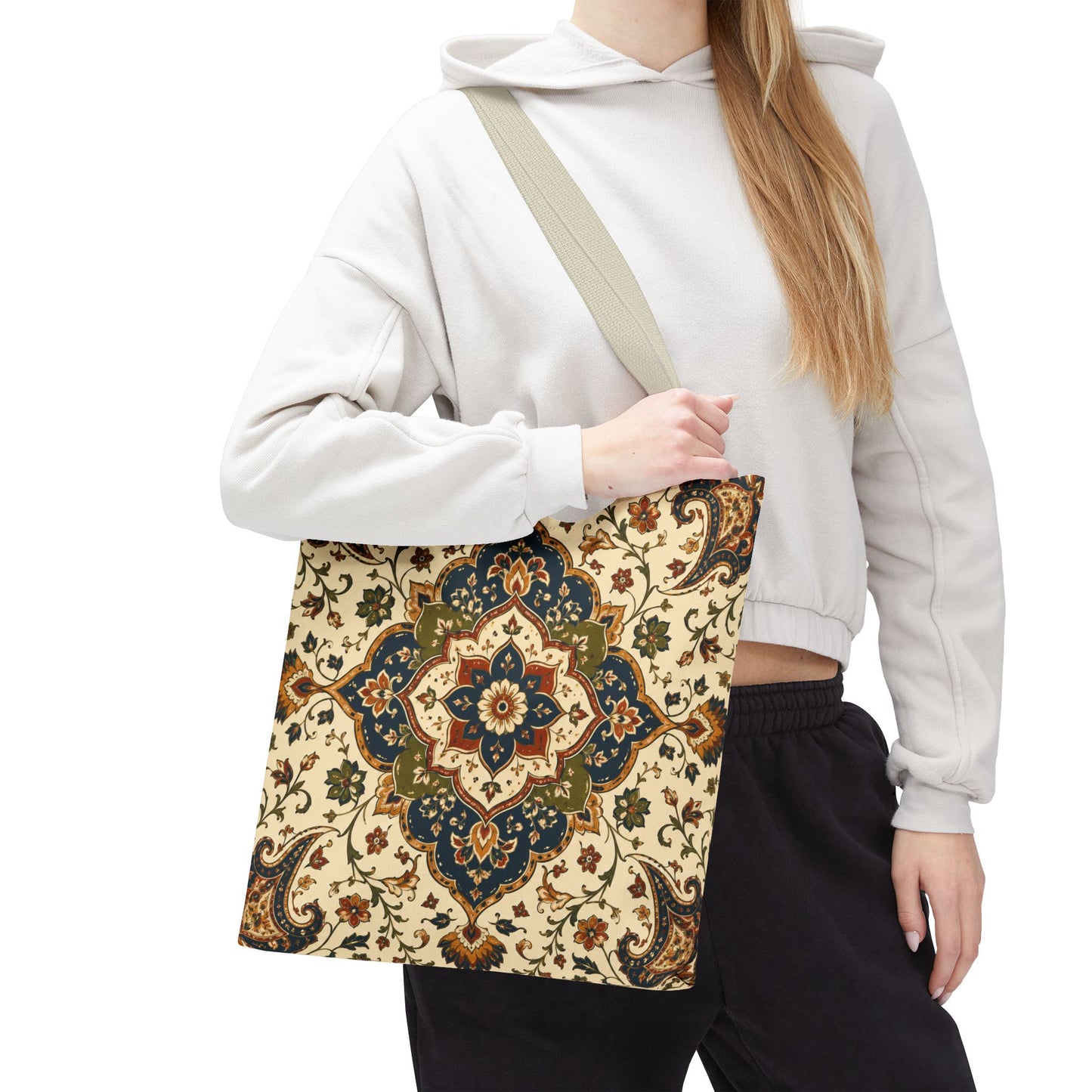 Indian Persian Vintage Full Art Tote Bag