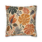 African Tribal Botanical Palm Pillow Case Cover