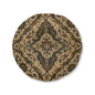 Indian Moroccan Round Tufted Floor Pillow