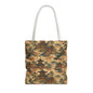 Vintage Japanese Temple Painting Full Art Tote Bag