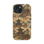 Vintage Japanese Temple Painting Magnetic Impact-Resistant iPhone Cases
