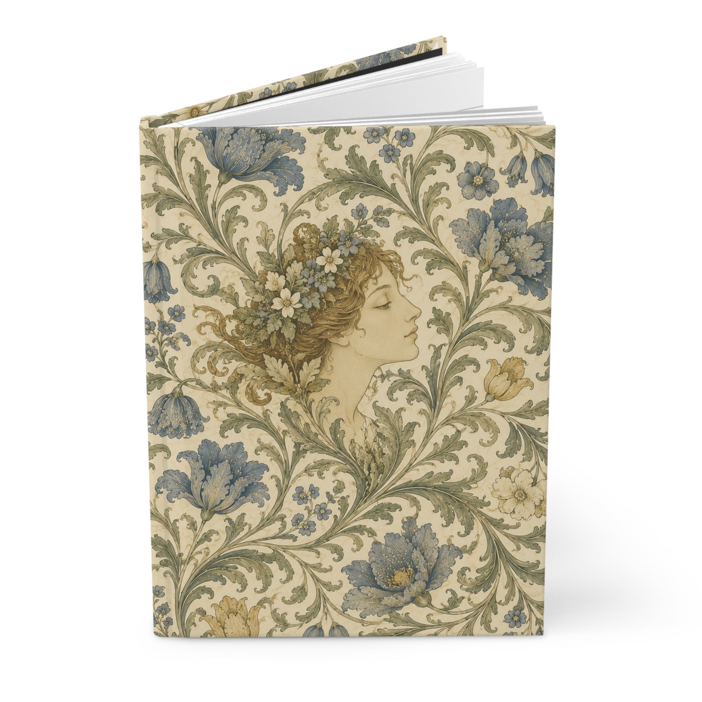 William Morris Vintage Portrait Hardcover Journal